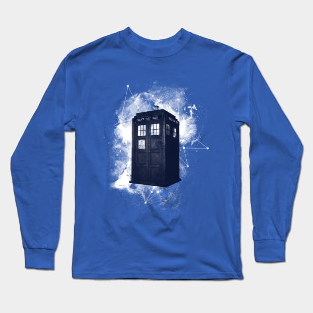 Police Box Long Sleeve T-Shirt by FanFreak